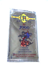 1992 Jogo Football card wrapper - Canada League - CFL - 10 cards