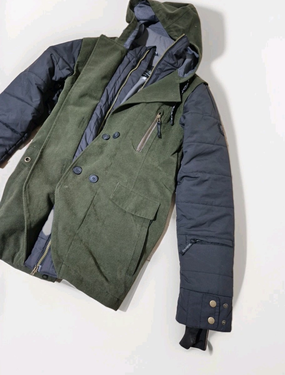 Ride Snowboards Capp3L Cappel Mens Sz M Ski Snowboard Jacket Green