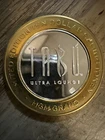 $10 MGM Grand Las Vegas .999 .60 oz Silver Round Token Gaming Tabu Ultra Lounge