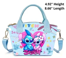 New Lilo & Stitch shoulder Crossbody Bag Small Purse Tote Bag Disney Parks 
