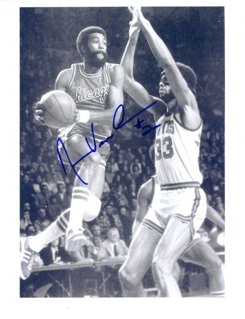 Norm Van Lier Signed Chicago Bulls Photo