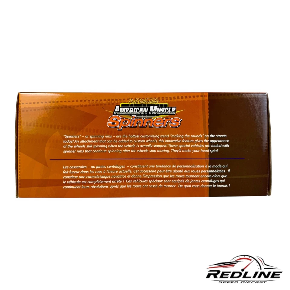 🔥Mazda RX-7 1993 American Muscle Spinners coleccionables Ertl 1 de 5000 1:18 HW🔥 Foto 3 de 4