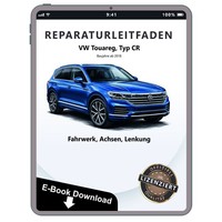 VW Touareg Typ CR Ab 2018 Fahrwerk Achsen Lenkung Werkstatthandbuch PDF Datei