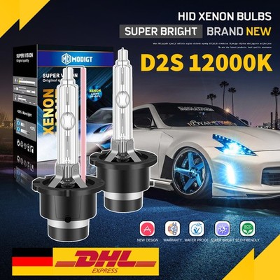 2x SuperVision D2S 12000K Xenon Brenner Lampe Licht Scheinwerfer für BMW 4 Coupe