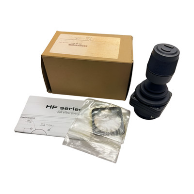 APEM HF45Y10 Joystick HF Series, Two Axis w/Rotation Axis & Pushbutton