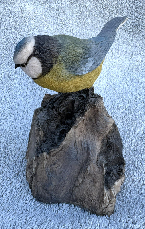 Vintage Arden #102 Blue Tit Sculpture - Christopher Holt - 5" Life Like