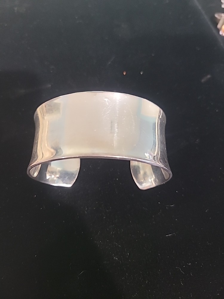 Sterling Silver Cuff  bracelet 62g