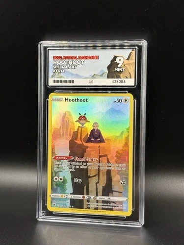 ACE 9 Hoothoot TG12/TG30 2022 Astral Radiance Pokemon TCG (NOT PSA)