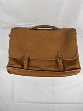 Extremely Rare Coach Bag Carmel Brief Case Made In USA 0607-905 Vintage