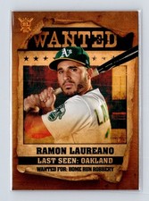 2021 Topps Big League Wanted #WT-10 Ramon Laureano Oakland Athletics