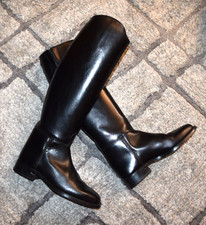 Ariat Maestro Tall Riding Boots Black Leather Women's US 8.5 Style 53105