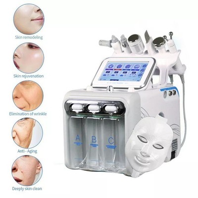 7 in1 Spa Hydra Water Facial Cleaner Aqua Peel Hydro Dermabrasion Beauty Machine