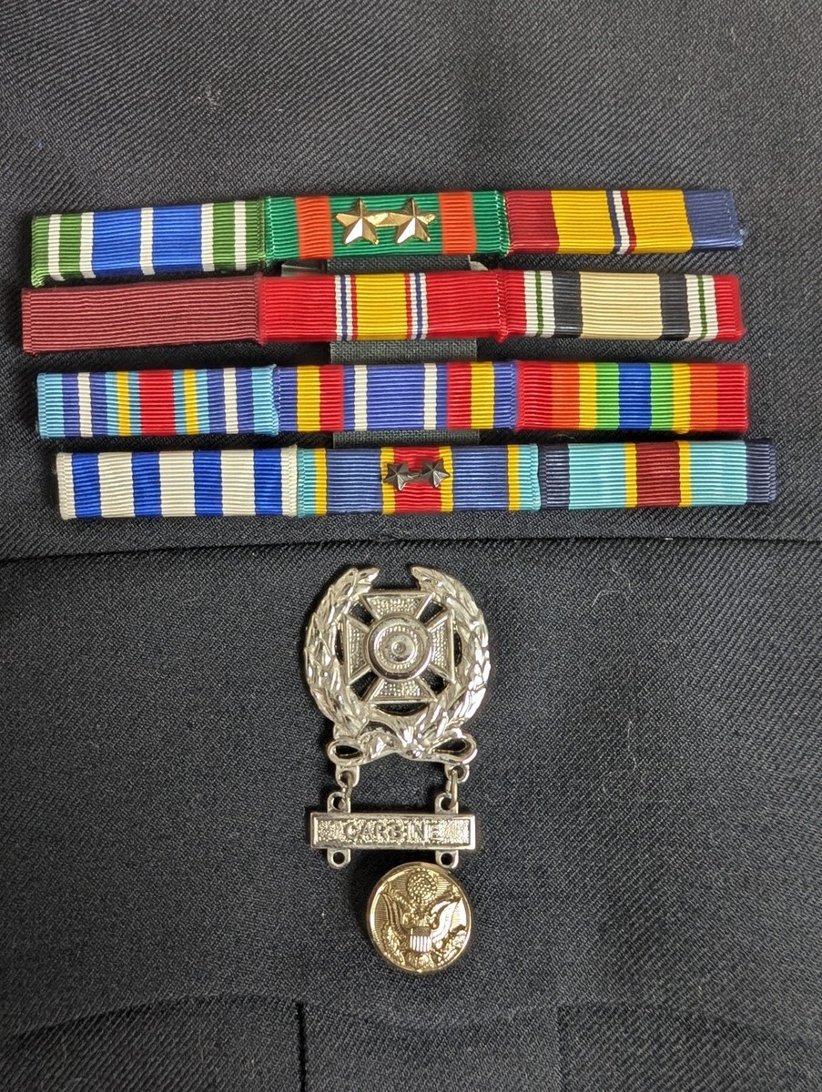 army dress blues ribbons Army Dress Blues Medal & Ribbon Placement