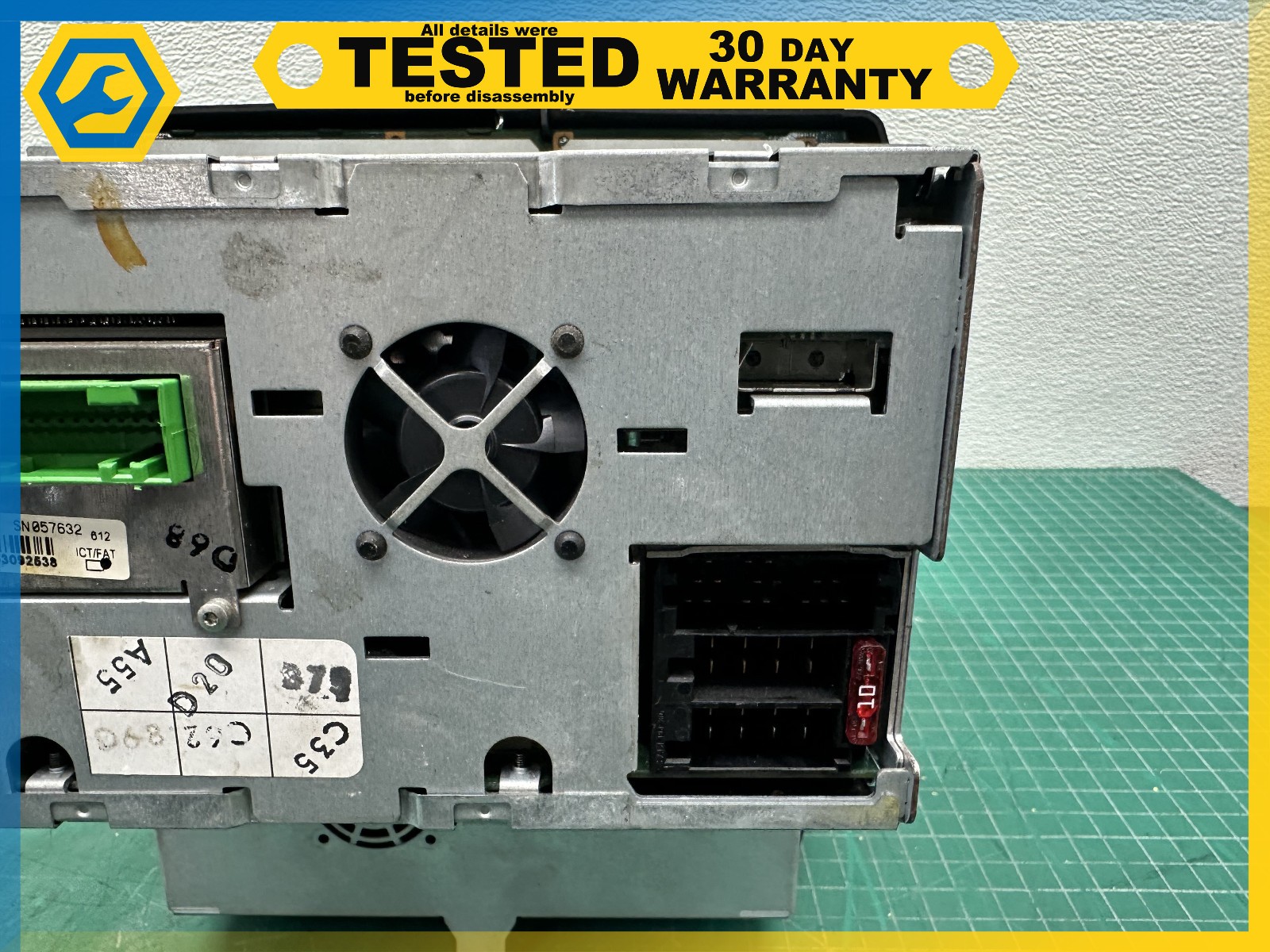 07 BENTLEY Flying Spur DASH CENTER DISPLAY & RADIO RECEIVER MODULE OEM