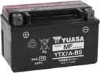 Yuasa YTX AGM Maintenance-Free Battery YTX7A-BS 105 CCA Yamaha RS Vector 13