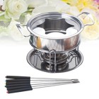 10 -Piece Chocolate Melting Pot Machine Cheese Fondue Sets Melts
