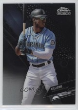2021 Topps Chrome Black Refractor 161/199 Kyle Lewis #42 14x1