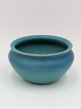 Van Briggle Turquoise Blue Cabinet Vase