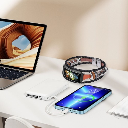 Smartwatch Strap Retro Stylowa Wygodna skóra Solidna klamra ze stali nierdzewnej CHP - Zdjęcie 20 z 23