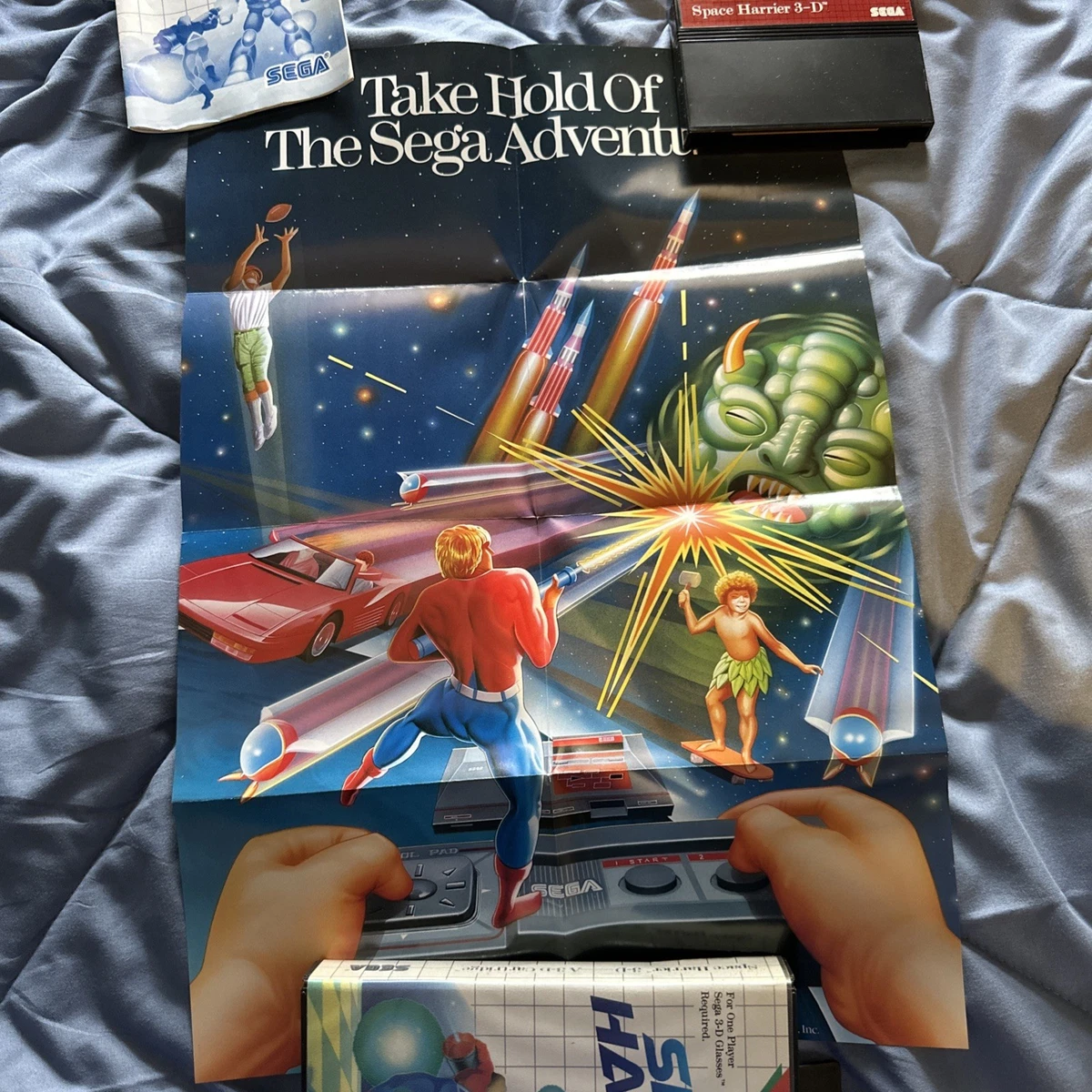 Carte Téléphonique Japonaise Space Harrier SEGA ARCADE Originale