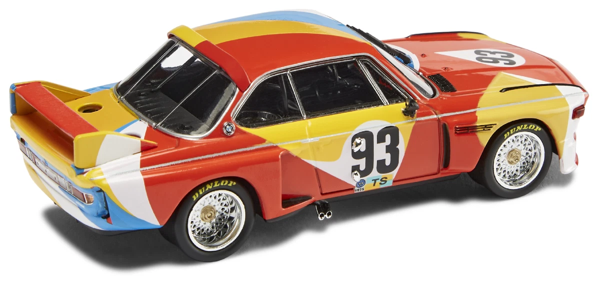 NEW BMW ART CAR #1 CSL 3.0 LE MANS 1975 ALEXANDER CALDER 1:43 80425B54CD1