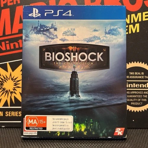 Bioshock The Collection W.Manual PS4 PAL LIKE NEW TESTED FREE TRACKED POSTAGE