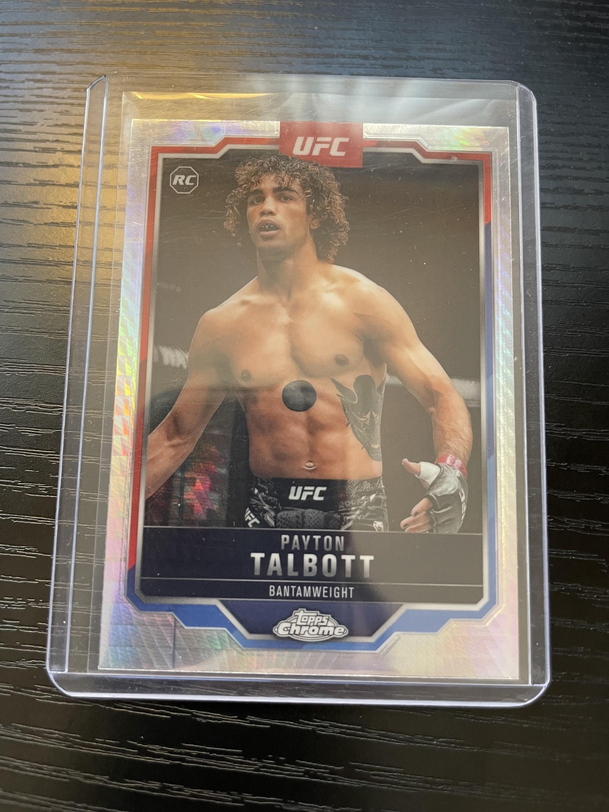 2025 Topps Chrome UFC #141 Payton Talbott Prism Refractor