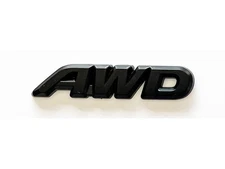 For Avalon Camry Rav4 Rear Tailgate Matte Black AWD OVERLAY Emblem Badge Letter