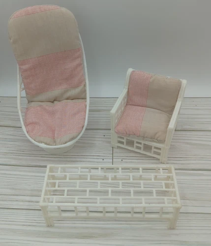 Vintage Barbie 1980s Furniture Patio Set Multi-Toys Corp 1985