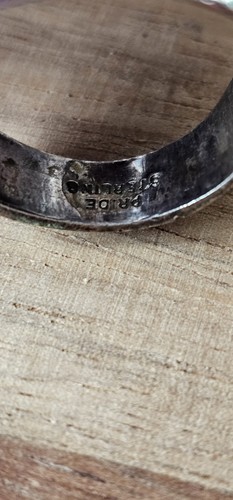 Vintage Sterling Silver USN Navy Pride Ring 1950’s Korean War 🇺🇸 Size 10 - Picture 9 of 10