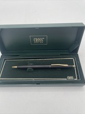 Cross Classic Century Matte Black Gold Trim PENCIL 2503 with Box 0.9MM