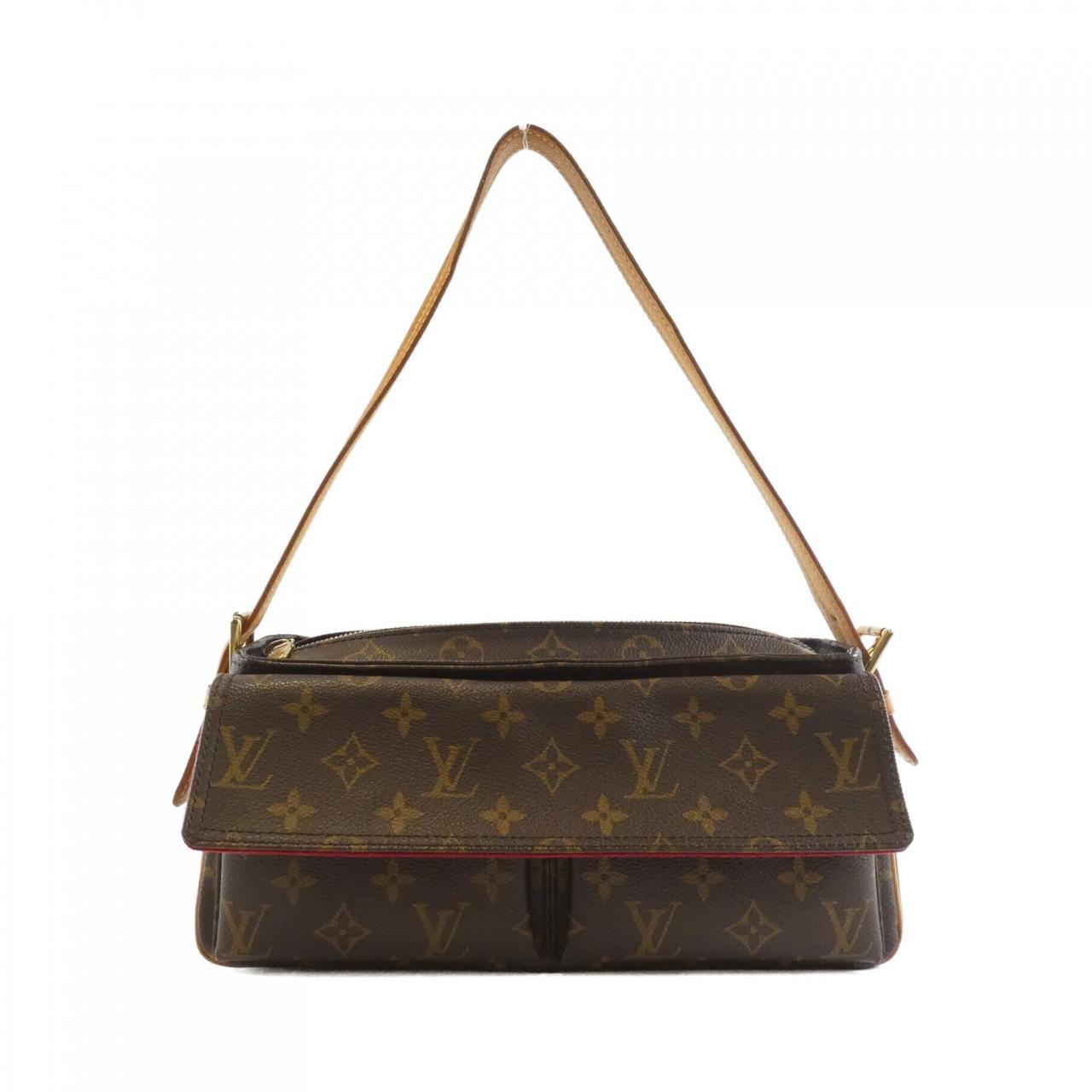 Authentic LOUIS VUITTON Monogram Viva Cite MM M51164 Shoulder bag  #260-007-5...