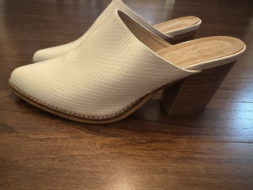 Arider Girl Mule Boots White