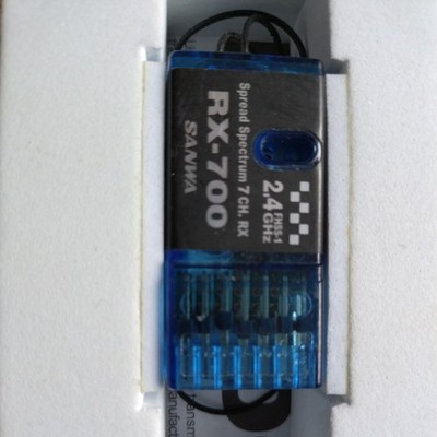 Sanwa Empfänger Rx-700 2,4 GHz FHSS1 für Sender Sanwa SD-10G und SD-5G