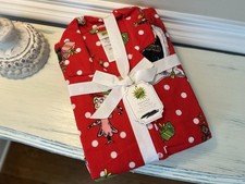 Pottery Barn Teen Dr. Seuss  s The Grinch Flannel Pajama Set SIZE XXS NWT OB