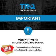 TRQ Outer Tie Rod Set 2pc 2004-2008 Acura TL