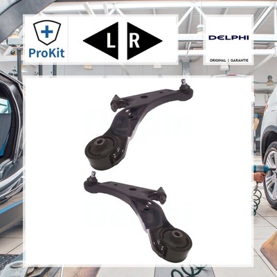2x Delphi Lenker, Radaufhängung Links, Rechts für Hyundai SANTA FÉ I SANTA