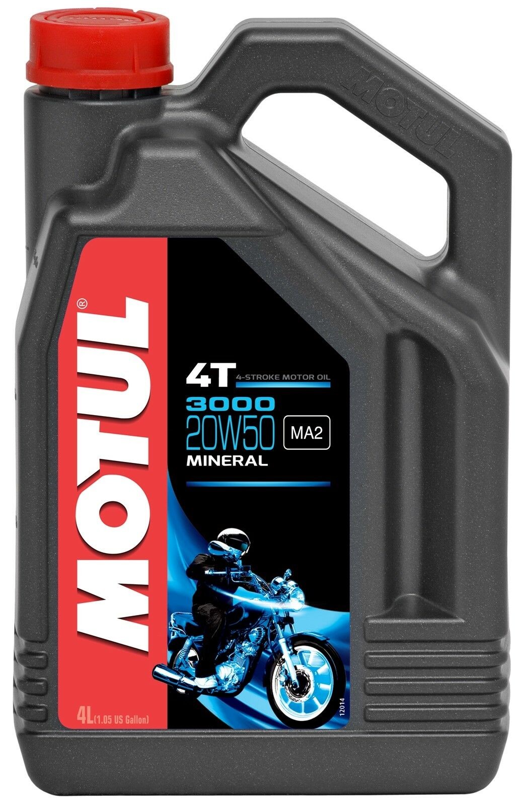 Motul 3000 4T 20W50 Mineral 4-Stroke Engine Oil 4 Liter Canister