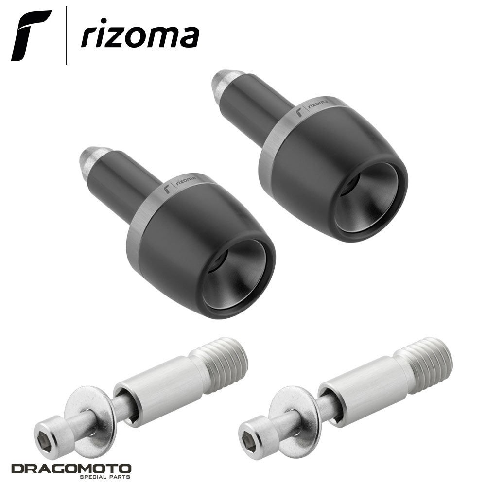 Embout de guidon Rizoma MA532D LP321B gris pour Bmw S 1000 RR 17-18