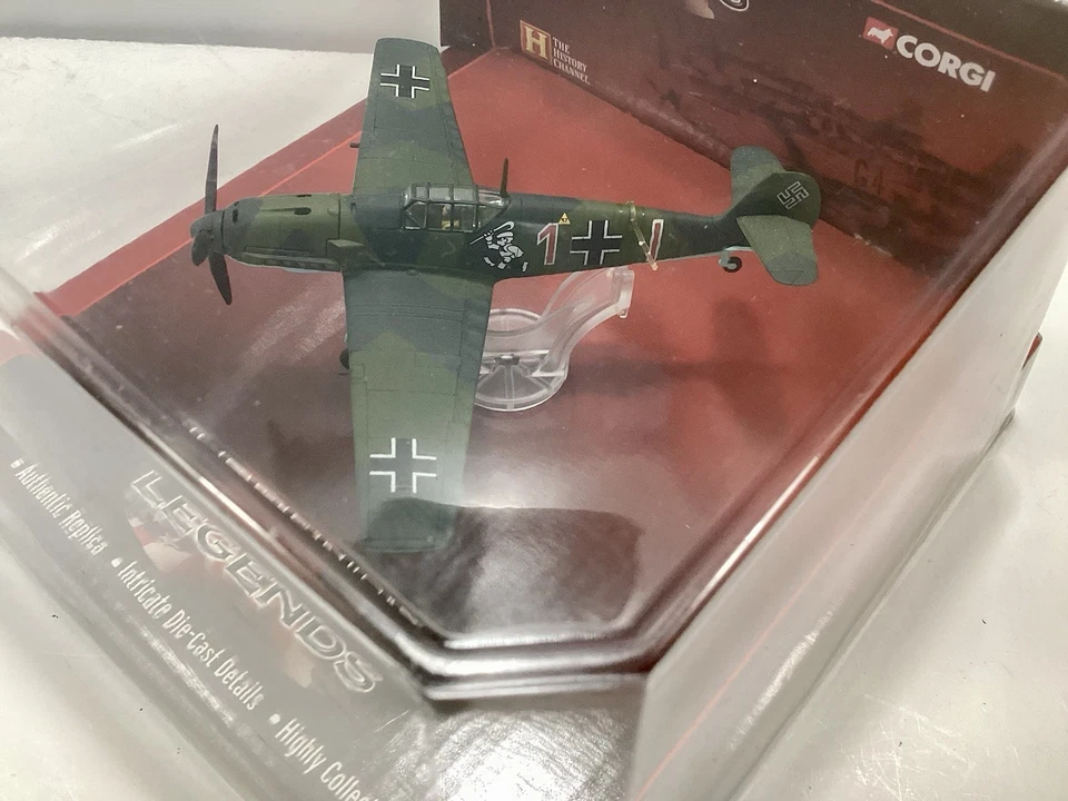 Corgi Legends Messerschmitt Bf 109E-1 Die Cast 1:72 - Image 3 of 4