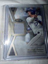 2020 Topps Tier One - Tier One Relics Hunter Dozier #T1R-HD /395 (MEM)
