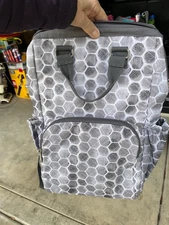 Thirty One Bags Adventures Backpack Diaper Bag Stepping Stone Print Free Ship