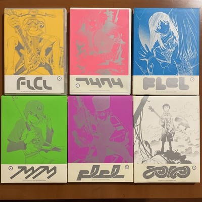 FLCL Complete DVD Set All Volumes Limited Editions Anime Series Collection