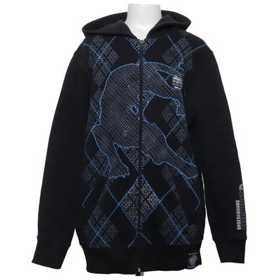 Bikool, Kapuzenpullover, Größe: 162, Schwarz/Blau, Baumwolle/Polyester #PzV