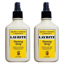 2-Pack Layrite Grooming Thickening Spray Pomade Prime Weightless Hold 6.7 oz