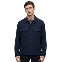 Herrenhemd Zara Overshirt Dunkelblau M