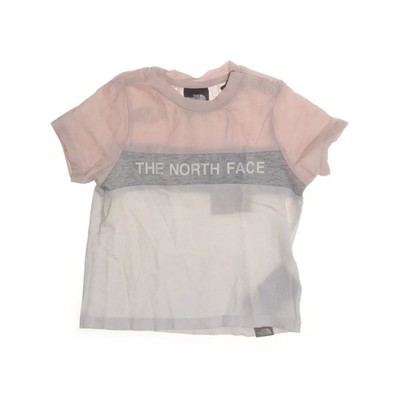 The North Face, T-shirt, Größe: 74/80, Pink/Weiß/Grau, Baumwolle/Polyester #gp9