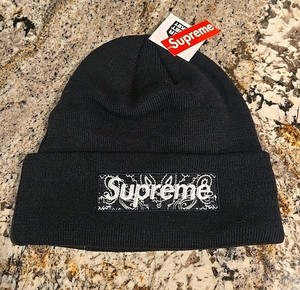 Supreme Bandana Box Logo Beanie | eBay