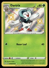 DARTRIX SV002/SV122 Holo LP Shining Fates Shiny Vault Pokemon TCG Lightly Played
