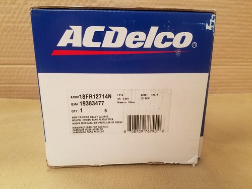 ACDelco Professional/Gold 18FR12714N - Disc Brake Caliper, Rear Left - New